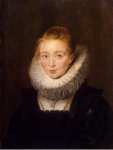 Rubens Pieter Paul Portrait of Lady-in-Waiting to the Infanta Isabella - Hermitage